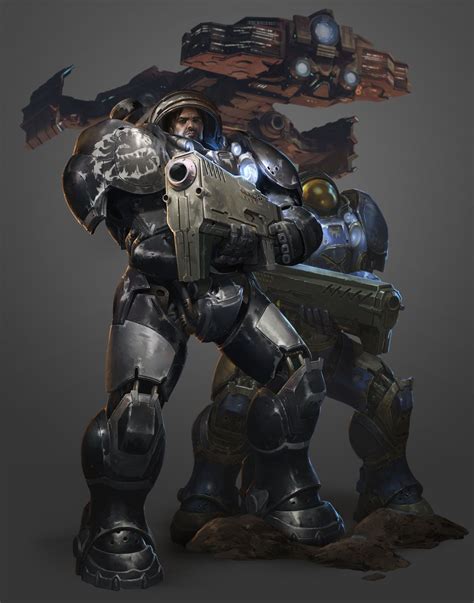 Terran Sci Fi Fantasy Dark Fantasy Armor Concept Concept Art Combat