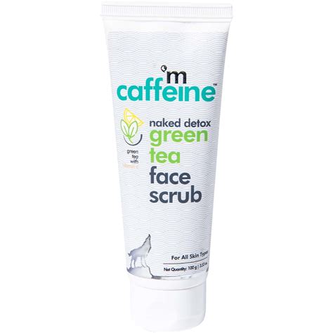 Buy Mcaffeine Naked Detox Green Tea Face Scrub Gm Online Get Upto OFF At PharmEasy