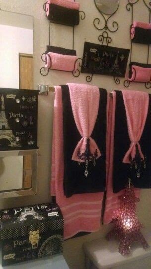 Shop for pink bathroom sets online at target. My Black & Pink Paris Theme Bathroom. | Paris theme ...