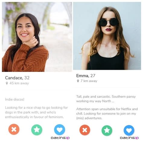 Tinder Dating Profile Template
