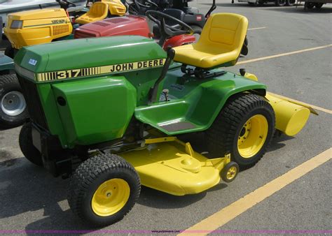 John Deere 317 Lawn Mower With Rear Tiller In Manhattan Ks Item 2365