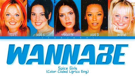 Spice Girls Wannabe Color Coded Lyrics Youtube
