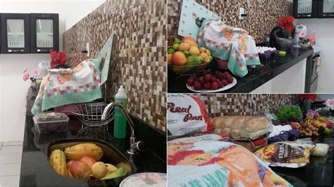 Compras Mercado Frutas Lavagem Rotina Na Cozinha Vida De Casada