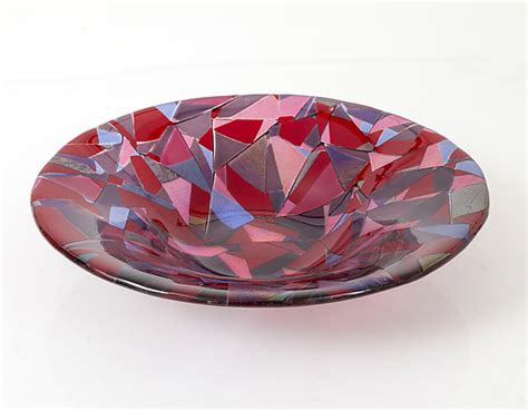 Ruby Bowl By Varda Avnisan Art Glass Bowl Artful Home