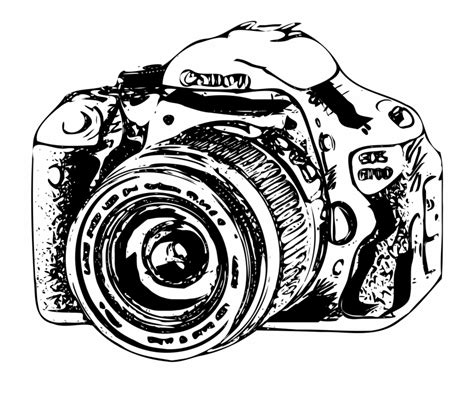 Canon Png Canon Camera Drawing Clip Art Library