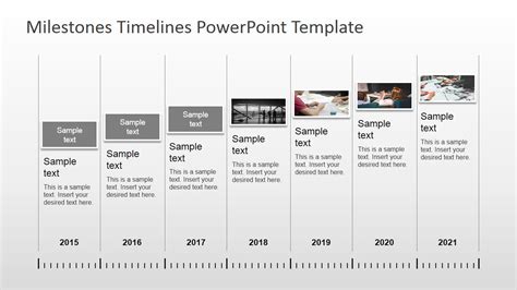 Milestones Timeline Powerpoint Template Slidemodel