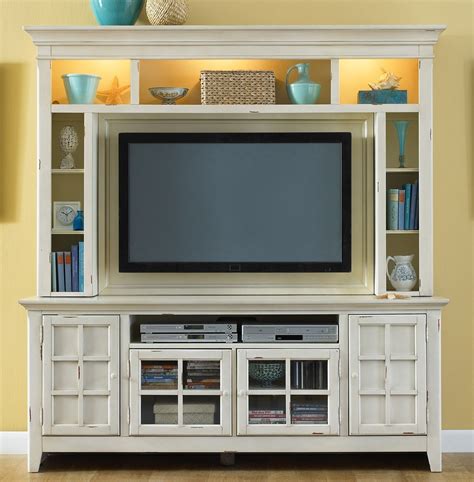 New Generation White Entertainment Center From Liberty 840 Ent Enc