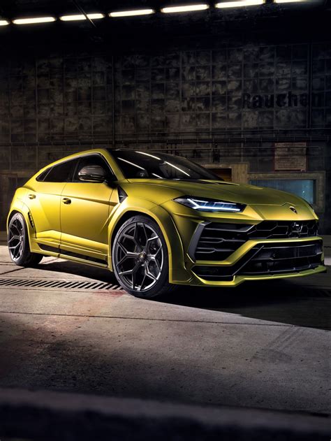 Expect this suv to hit 60 mph from a standing start in 3.6 seconds, on its way to a top speed of almost 180 mph. 2019 Lamborghini Urus by Novitec #Lamborghini #Lambo #SUV ...