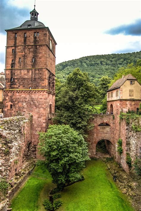 Heidelberg Castle Ruins Heidelberger Schloss Heidelberg Germany