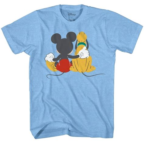 Disney Disney Mickey Mouse And Pluto Back Disneyland World Tee Funny