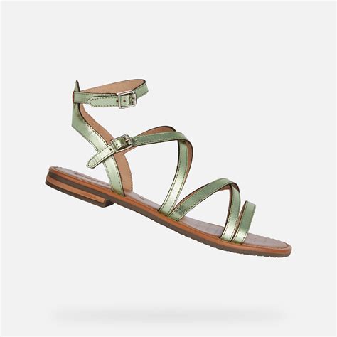 Geox SOZY S Women S Sage Flat Sandals Geox