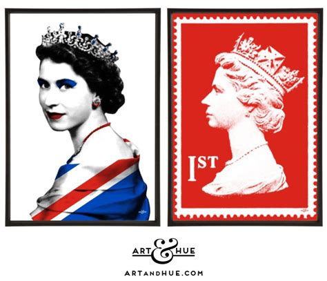 Rip Her Majesty The Queen Elizabeth Ii Art And Hue