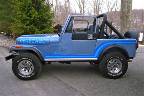 1985 Jeep Cj7 Renegade Original Paint Low Mileage Survivor Classic