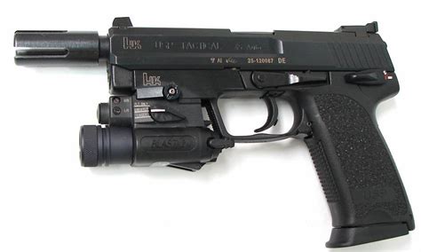 Heckler And Koch Usp Tactical 45 Acp Caliber Pistol Full Size Tactical