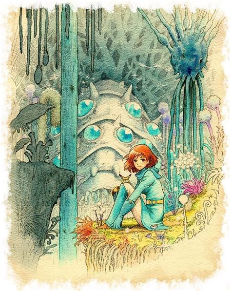 Nausicaa Of The Valley Of The Wind Art Studio Ghibli Studio Ghibli