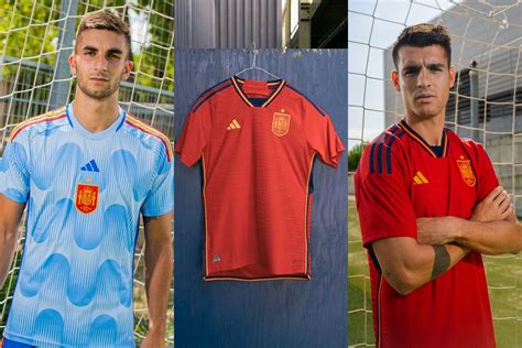 Selección Españolalas Camisetas De España Para El Mundial De Qatar 2022