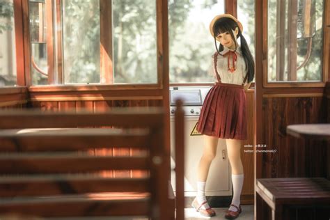 coser 蠢沫沫 vol 175 红火车 girl sweetie