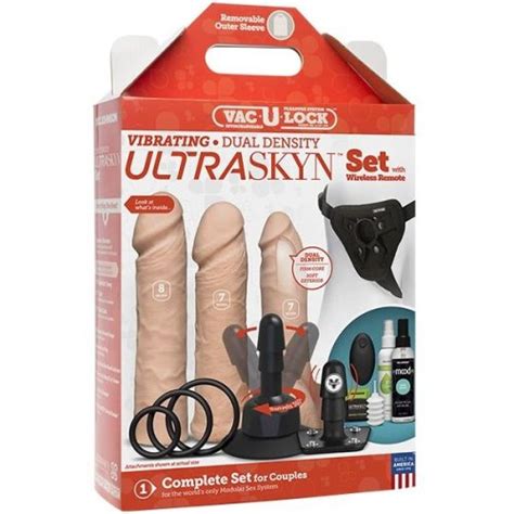 vac u lock vibrating dual density swivel ultraskyn set vanilla sex toys and adult novelties