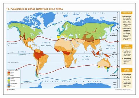 Mapa Zonas Climaticas