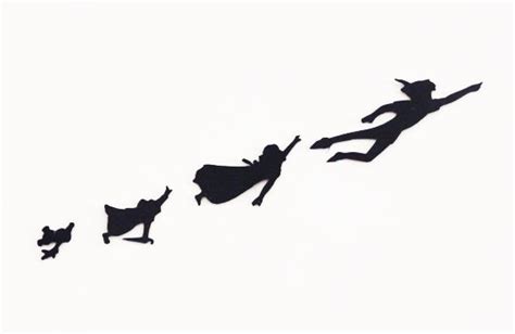 Peter Pan Flying Silhouette at GetDrawings | Free download