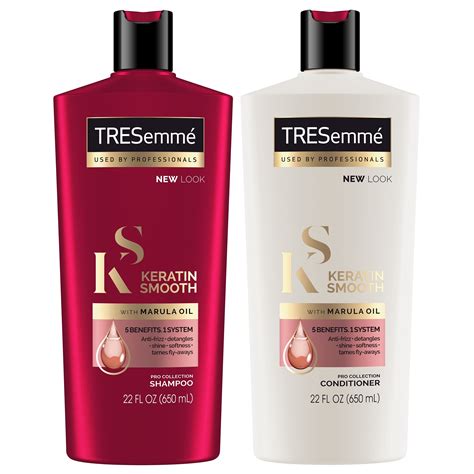 Tresemme Shampoo And Conditioner 5 Smoothing Benefits In 1 System 22 Oz Pack Of 2