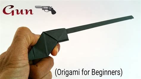 Origami A4 Paper Gun
