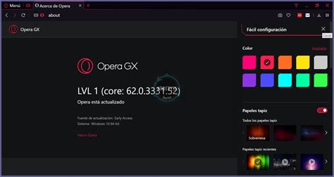 The first of its kind, this gaming browser delivers a design deeply rooted in gaming opera gx's design is heavily influenced by various gaming hardware and peripherals. Opera GX 67.0.3575.87 EspañolOfflinex32/x64 FU/RC/MG/MUP - PC Programas y Más