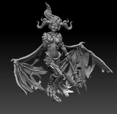 Succubus 3d Model 3d Printable Cgtrader