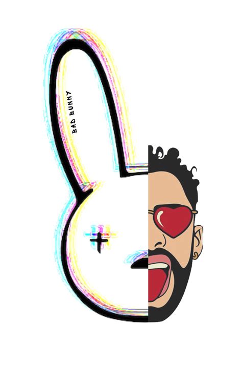 Bad Bunny Logo Png Svg Digital Print Etsy