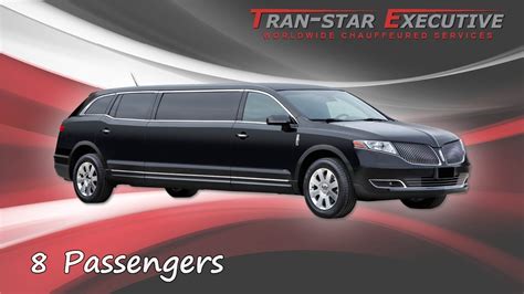8 Passenger Black Lincoln Mkt Stretch Limousine Youtube