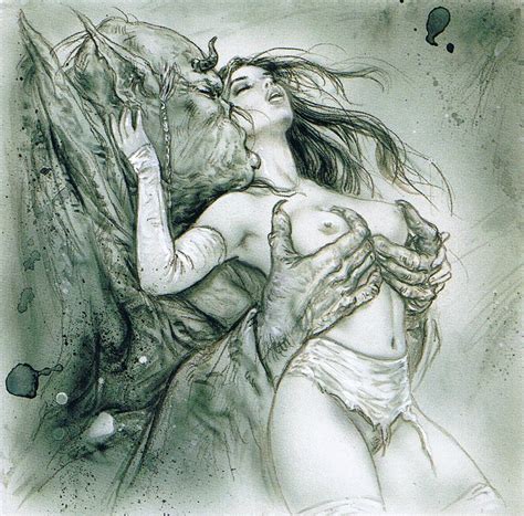 Rule 34 Bottomless Breasts Closed Eyes Female Fingerless Gloves Functionally Nude Luis Royo