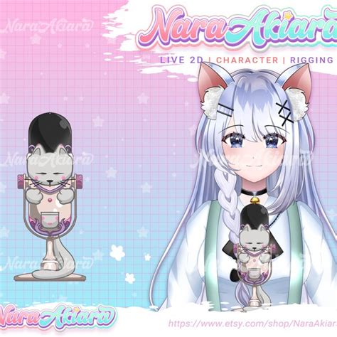 Vtuber Asset Cat Etsy