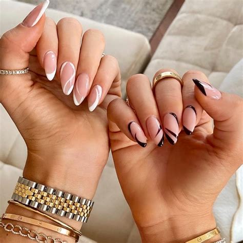 Stylish Almond Nails Design Ideas Your Classy Look Frensh Nails Edgy Nails Neutral Nails