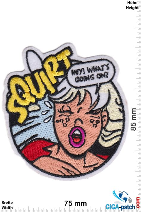 sex squirt hey what s going on patch back patches patch keychains stickers giga