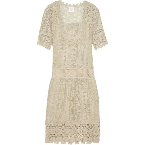 Anna Sui Crocheted Lace Dress 278 Found On Polyvore Clothes