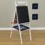 Kids Height Adjustable Chalkboard / Whiteboard Paper Roll Easel With 