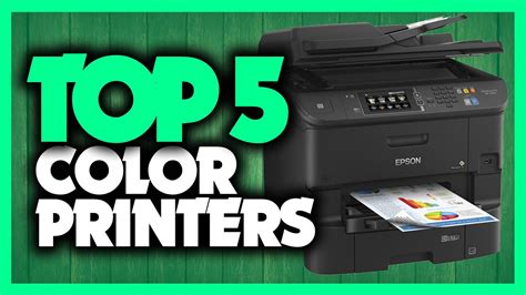 Best Color Printers In 2020 Top 5 Picks For Home And Office Use Youtube