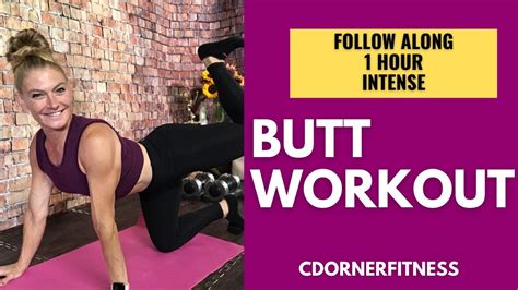 Butt Lifting Workout With Dumbbells And Mini Bands Youtube