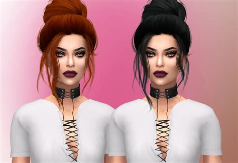 Sims 4 Cc Hair Sims 4 Ccs The Best Hair By Wingssims Ombres Are