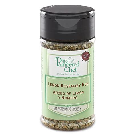 Lemon Rosemary Rub The Pampered Chef Pampered Chef Stuffed