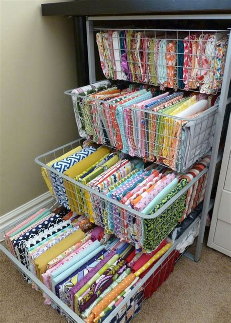 January 10, 2019 april 18, 2021 this post may contain affiliate links that won't change your price but will share some commission. 20 Fabric Storage Ideas | Craft room office, Small craft ...