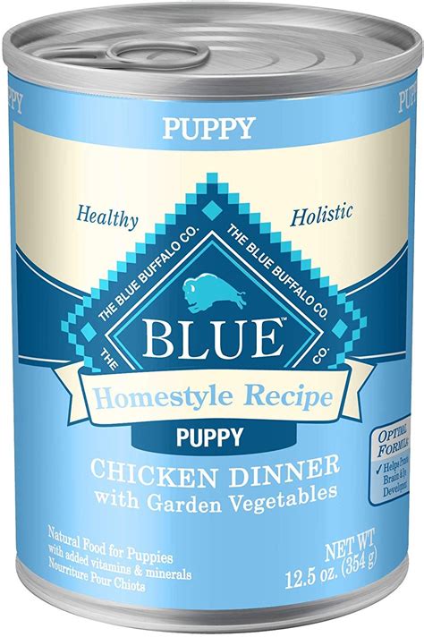 After looking into it today, i found the consumer affairs website where over 1,000 people were upset with them and many had their dogs die or almost die because of the. Blue Buffalo Homestyle Recipe Natural Puppy Wet Dog Food ...