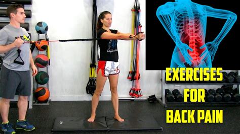 Exercises For Back Pain Youtube