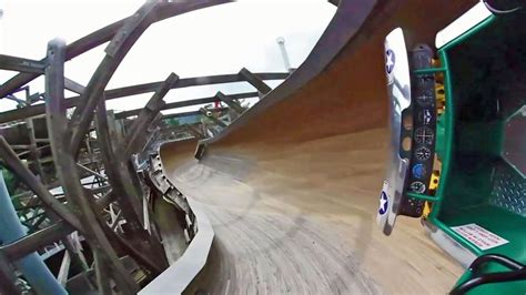 Flying Turns Horizon Leveled Front Seat On Ride Pov Knoebels Amusement Park Youtube
