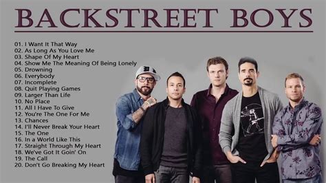 Backstreet Boys Greatest Hits Full Album Best Songs Of Backstreet