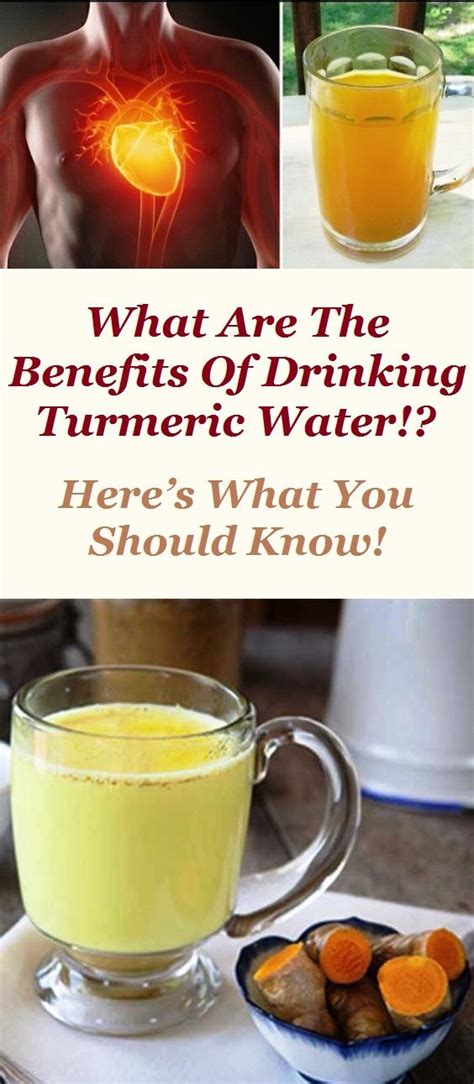 What Are The Benefits Of Drinking Turmeric Water Heres What You