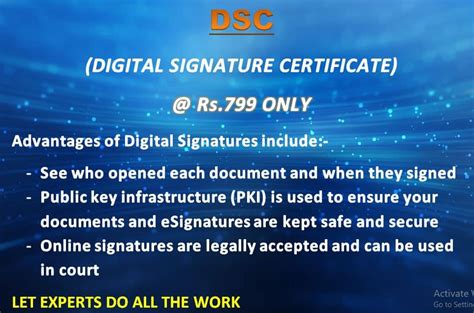 Digital Signature Certificate Dsc Infinity Compliance