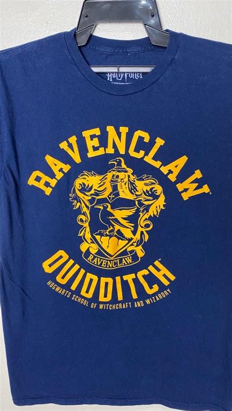 Harry Potter Ravenclaw Quidditch Team Pit 20 Mens Fashion Tops