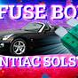 Pontiac Solstice Fuse Box Location