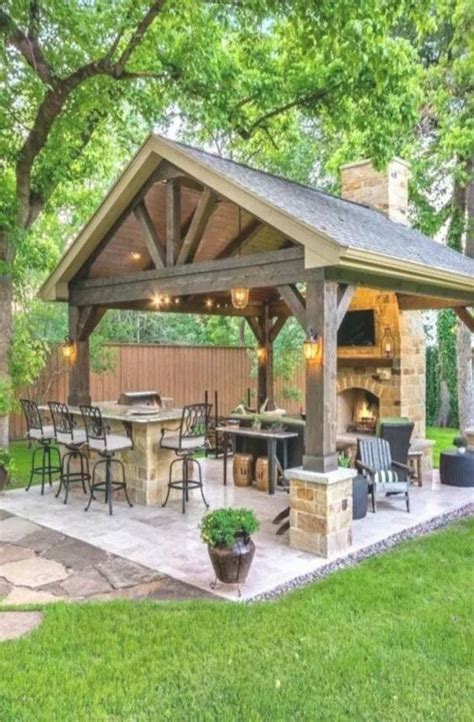 32 Best Backyard Pavilion Ideas Covered Outdoor Structure Designs